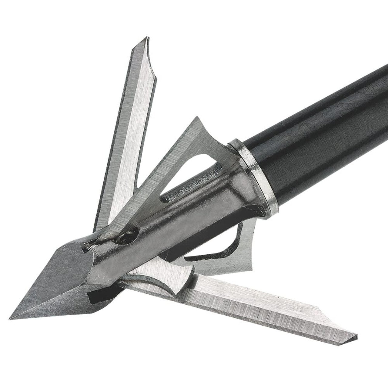 Muzzy Trocar HB-Hybrid 1"x1-5/8" 4-Blade 100gr Broadhead 297