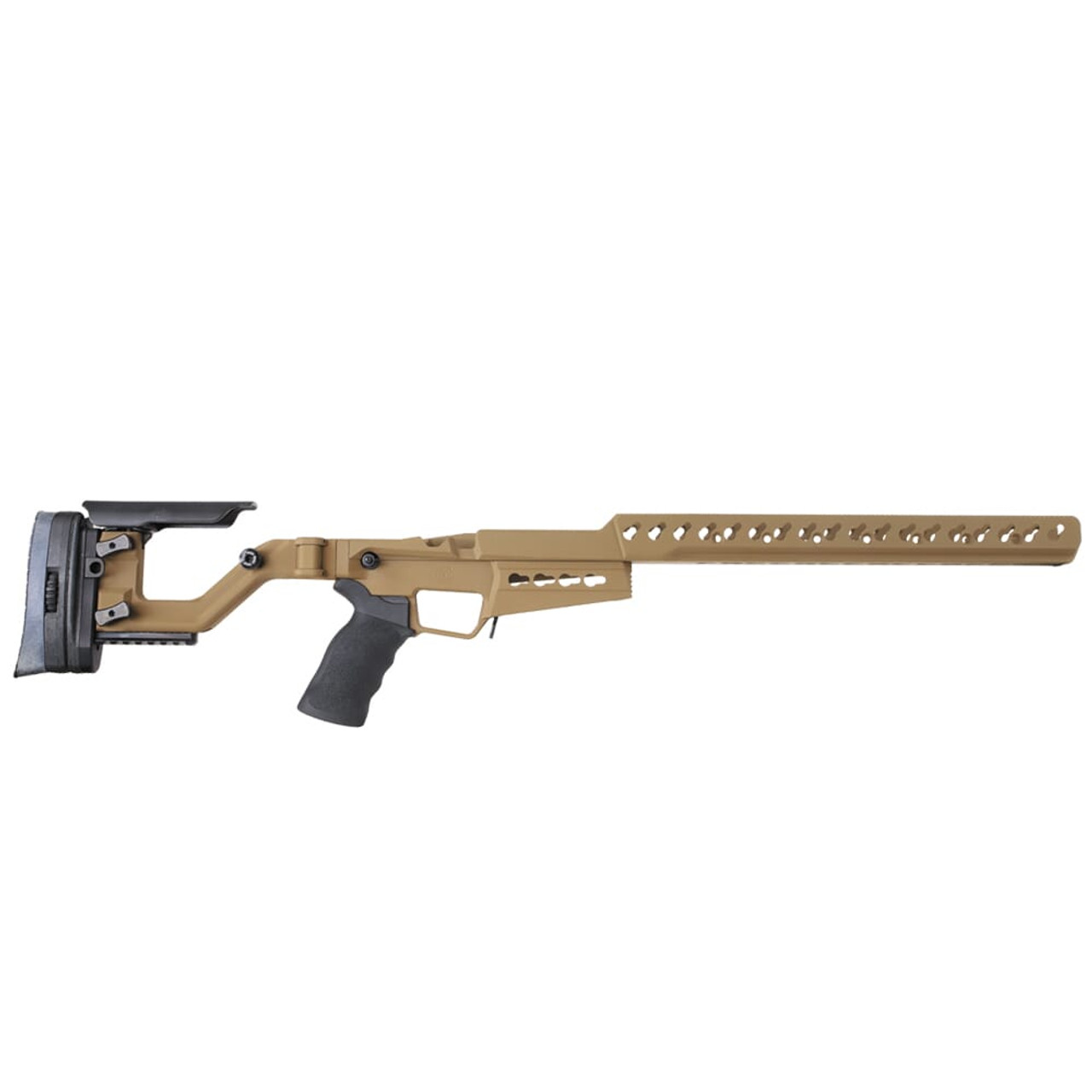 Accuracy International AT-X AICS SA Short Chassis Rem 700 Dark Earth Folding Stock 29743FO-DE