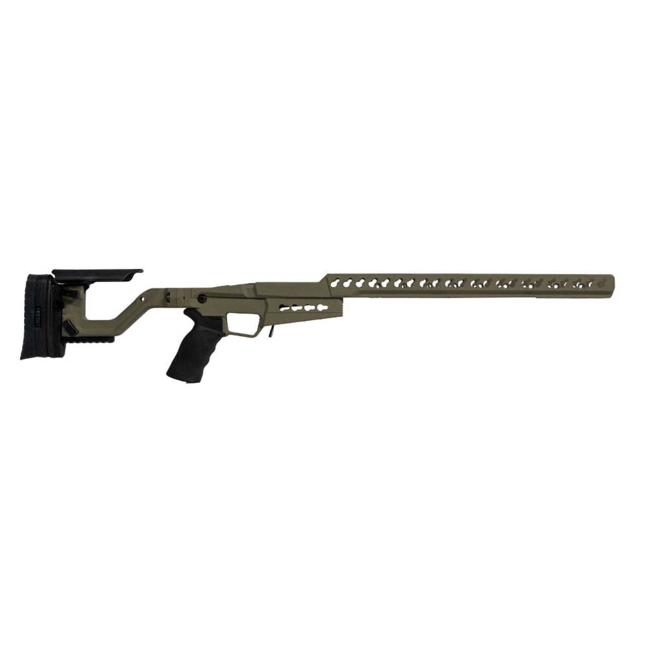 Accuracy International AT-X AICS Tikka T3 Sage Green Fixed Stock 29828FI-SG