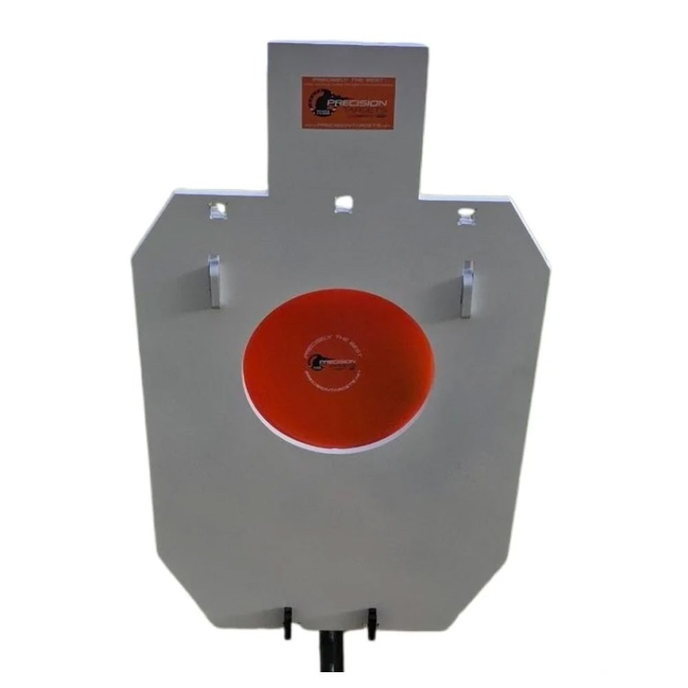 Precision Targets 3/8" IDPA/IPSC Center Mass & Hostage Reactive 2/3-Scale Full-Scale Torso 3-8-IDPA-CMHR2-3T