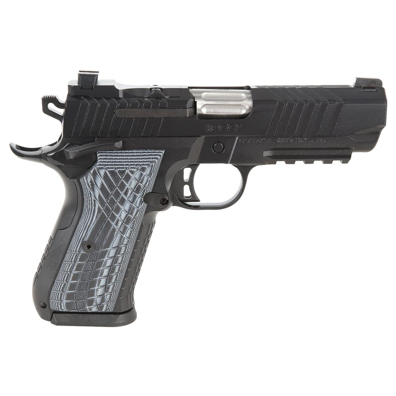 Kimber KDS9c Rail 9mm 4.09" Bbl Optics Ready Black 10rd Pistol w/3-Dot TruGlo Night Sights 3100017