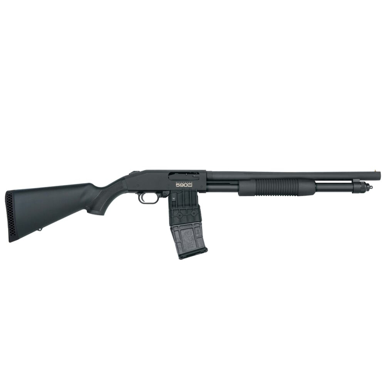 Mossberg 590M Mag-Fed Tactical 12ga 18.5" Bbl 10+1 Black Shotgun 50205