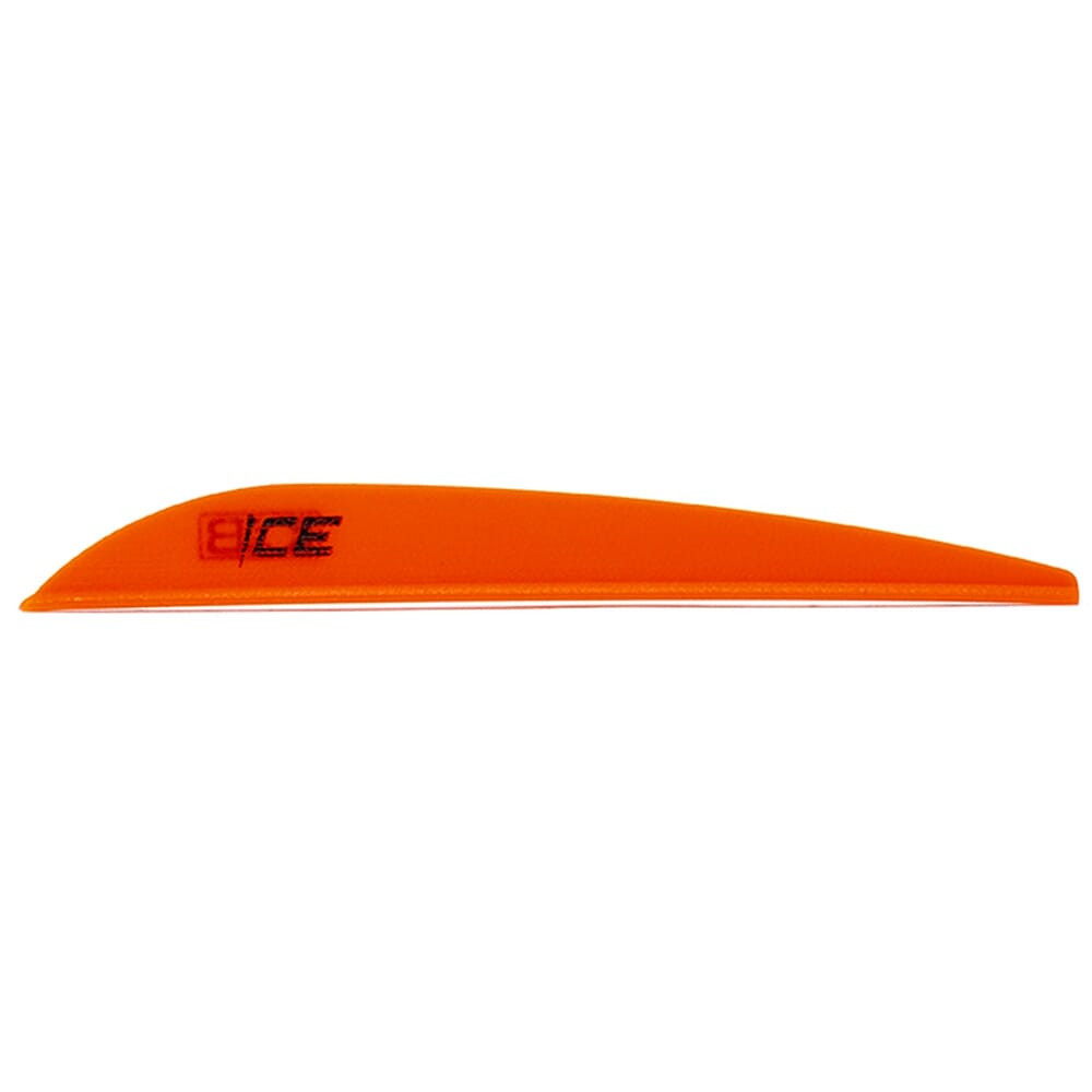Bohning Ice Vane 3" Neon Red 1000pk 101023NR3