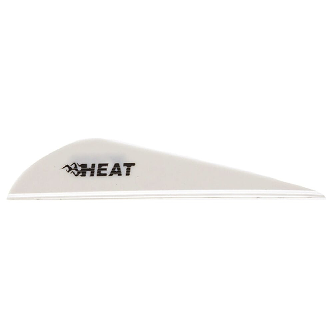 Bohning Heat Vane 2.5" White 1000pk 101038WH25