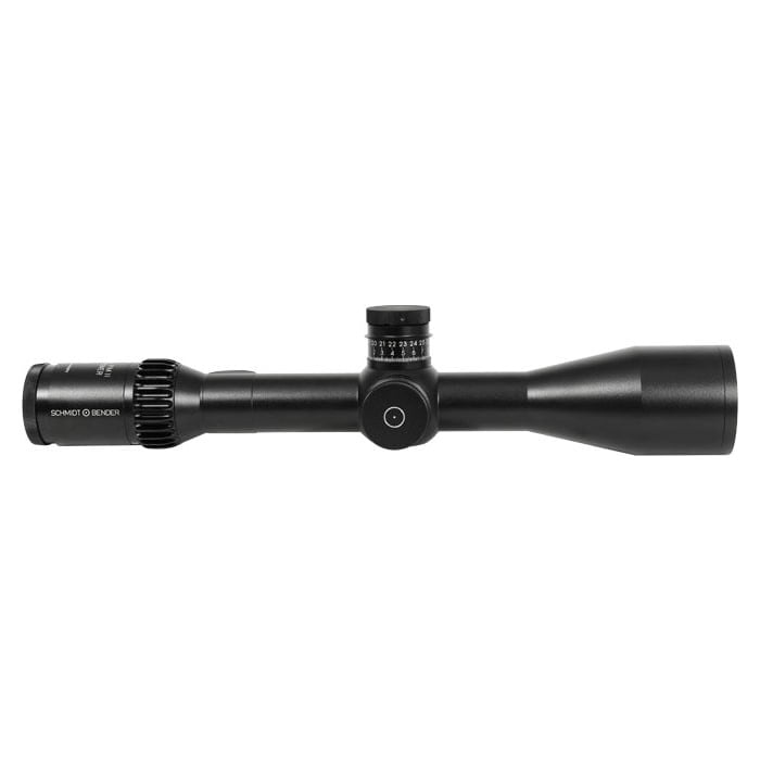 Schmidt Bender PMII Riflescope 3-27x56 L/P LT H59 FFP .1 MRAD CW 34 Mil Black 669-911-592-D1-B4