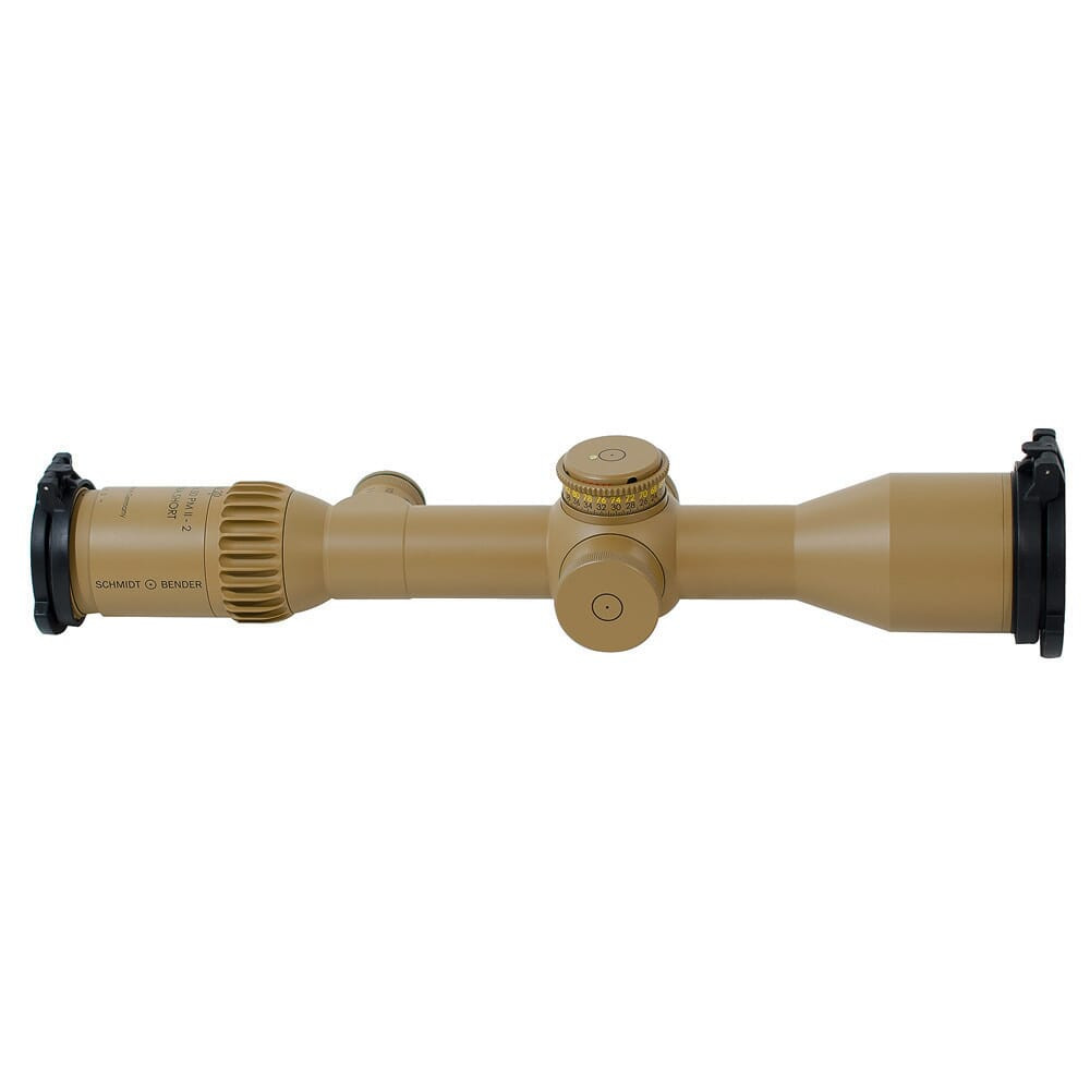 Schmidt Bender 3-20x50 PM II Ultra Short FFP P4FL-MOA DT85 MTC LT / ST ZC CT 1/4 MOA ccw RAL8000 Riflescope 667-945-992-F3-F1