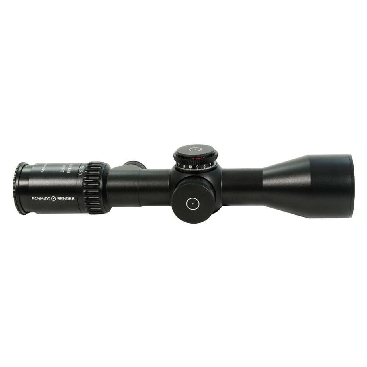 Schmidt Bender PM II Riflescope 5-20x50 LP LT MTC/CT ST H59 FFP 1cm CCW Black 673-911-692-E2-E8