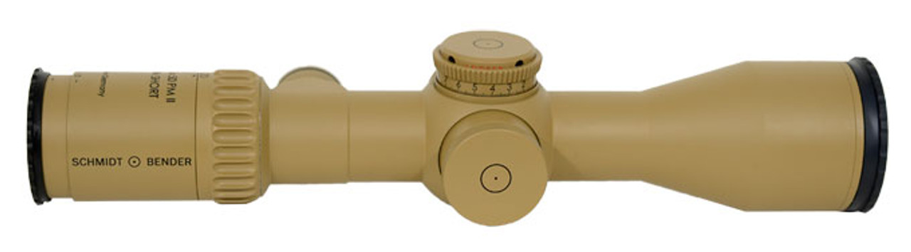 Schmidt Bender PM II Riflescope 5-20x50 LP LT MTC/CT ST H59 FFP 1cm CCW RAL8000 673-945-692-E2-E8