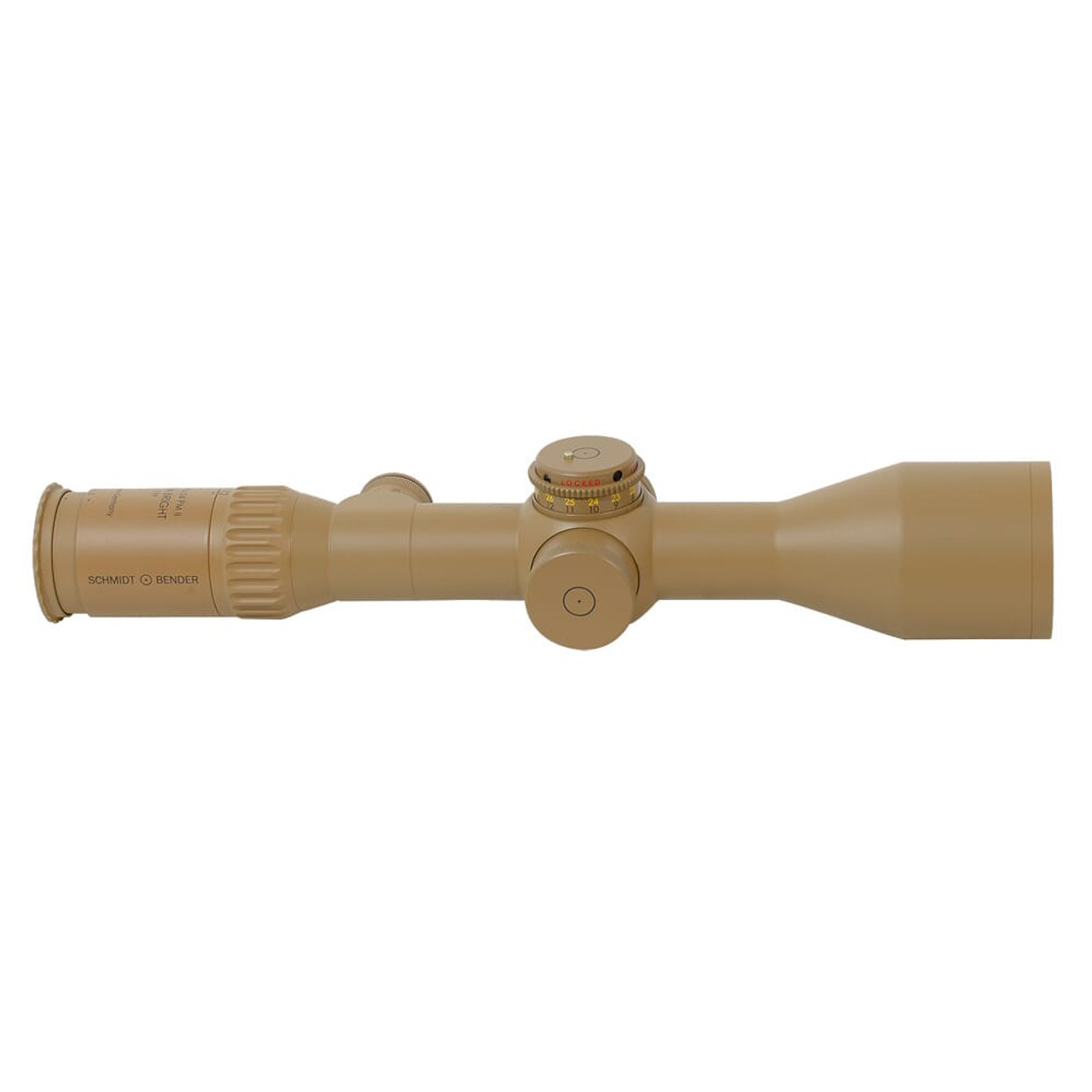 Schmidt Bender 3-12x54 PM II Ultra Bright LP P4LF 1cm ccw DT MTC LT / ST ZS CT RAL8000 Riflescope 670-945-972-G8-E8