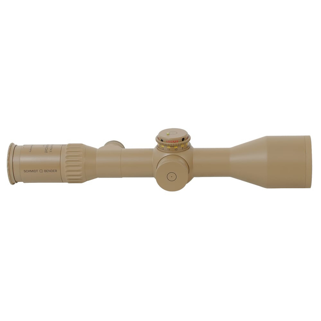 Schmidt Bender 3-12x54 PM II Ultra Bright LP P4LF 1cm ccw DT MTC LT / ST ZS CT Pantone 7504M Riflescope 670-946-972-G8-E8