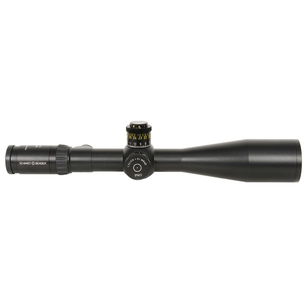 Schmidt Bender 5-25x56 PM II LP MSR 1cm cw DT / ST Black Riflescope 677-911-842-94-67