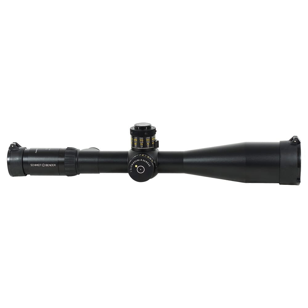 Schmidt Bender 5-25x56 PMII FFP LRR-MIL MT II MTC LT / DT II+ ZC LT 0.5 cm/100 m ccw Black Riflescope 677-911-41C-I1-H5