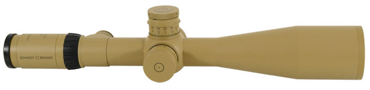 Schmidt Bender PMII 5-25x56 L/P MTC LT H59 FFP MRAD CW RAL8000 Color 677-945-592-B8-B4