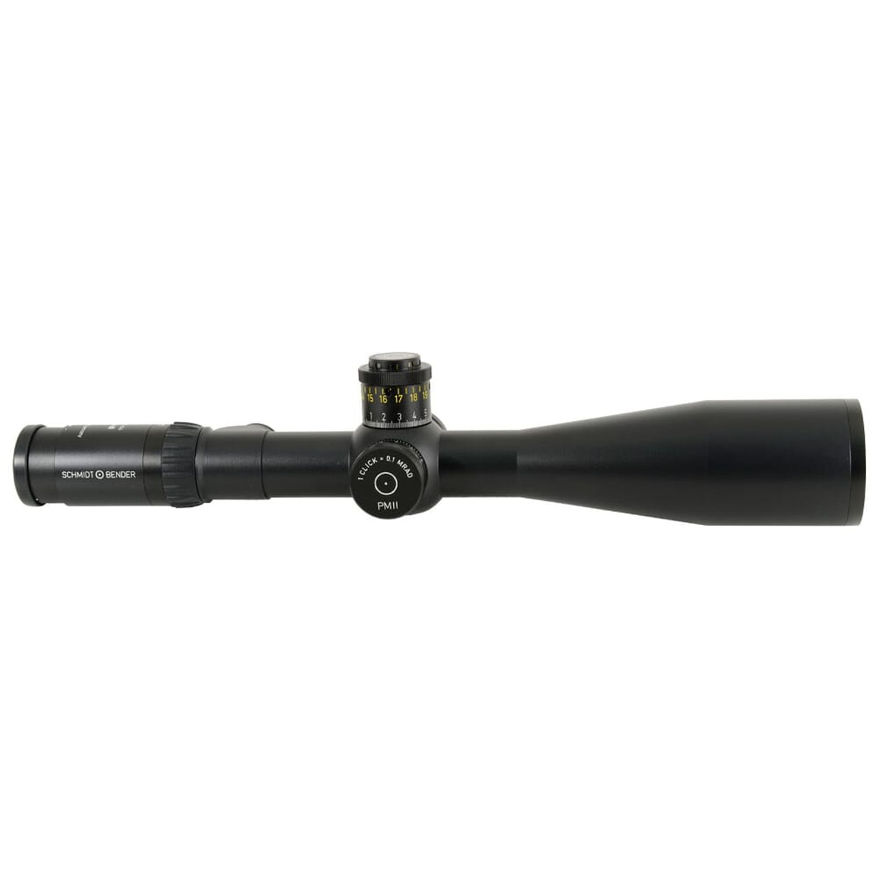 Schmidt Bender 5-25x56 PM II FFP Tremor3 DT / ST 0.1 mrad cw Black Riflescope 677-911-552-94-67
