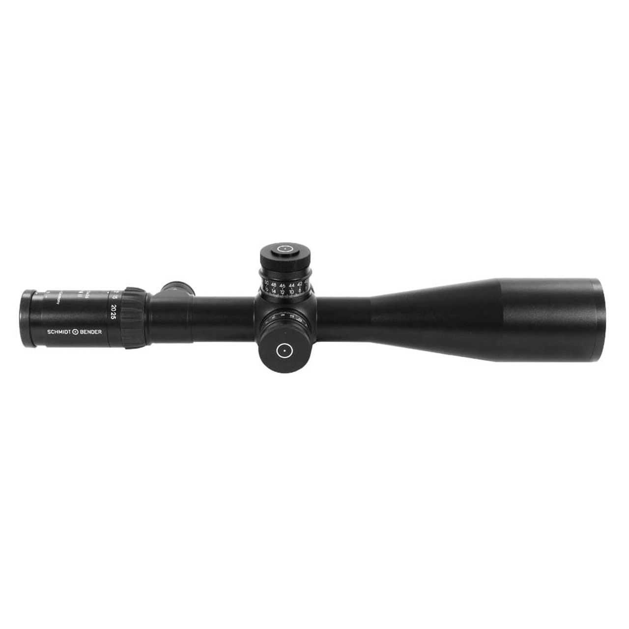 Schmidt Bender 5-25x56 PM II LP P3L 1cm ccw DT MTC LT / ST ZS LT Black Riflescope 677-911-882-B2-A8