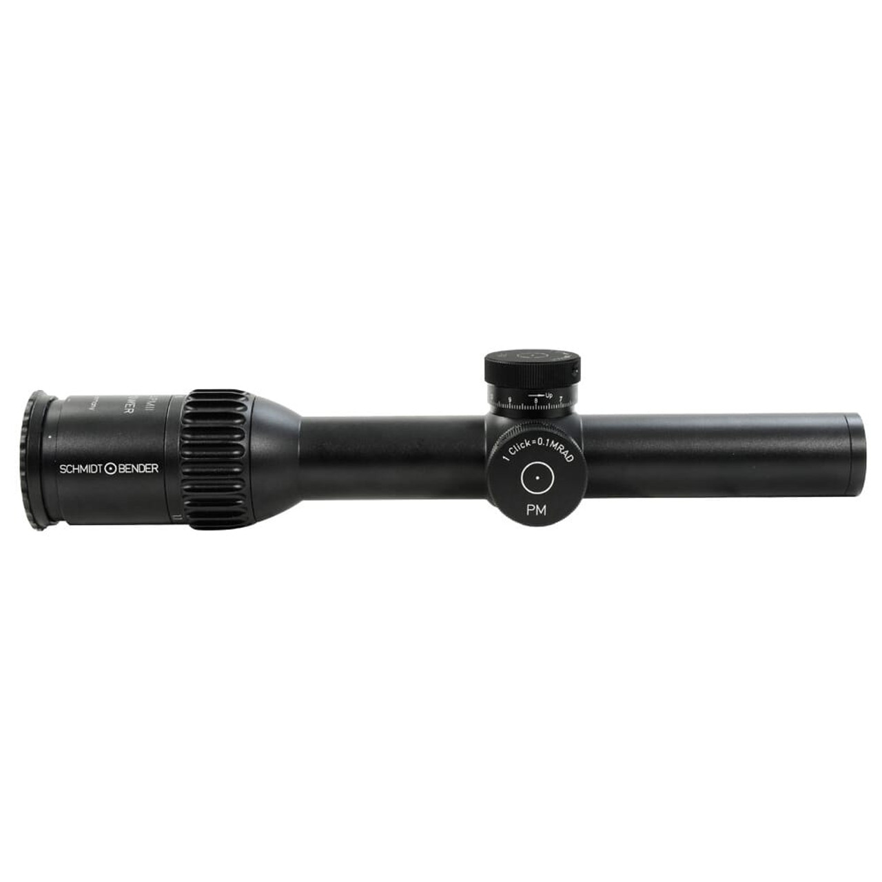 Schmidt Bender 1.1-8x24 PM II High Power BR-1 1cm cw ST LT / ST LT Black Riflescope 681-811-952-B7-B3