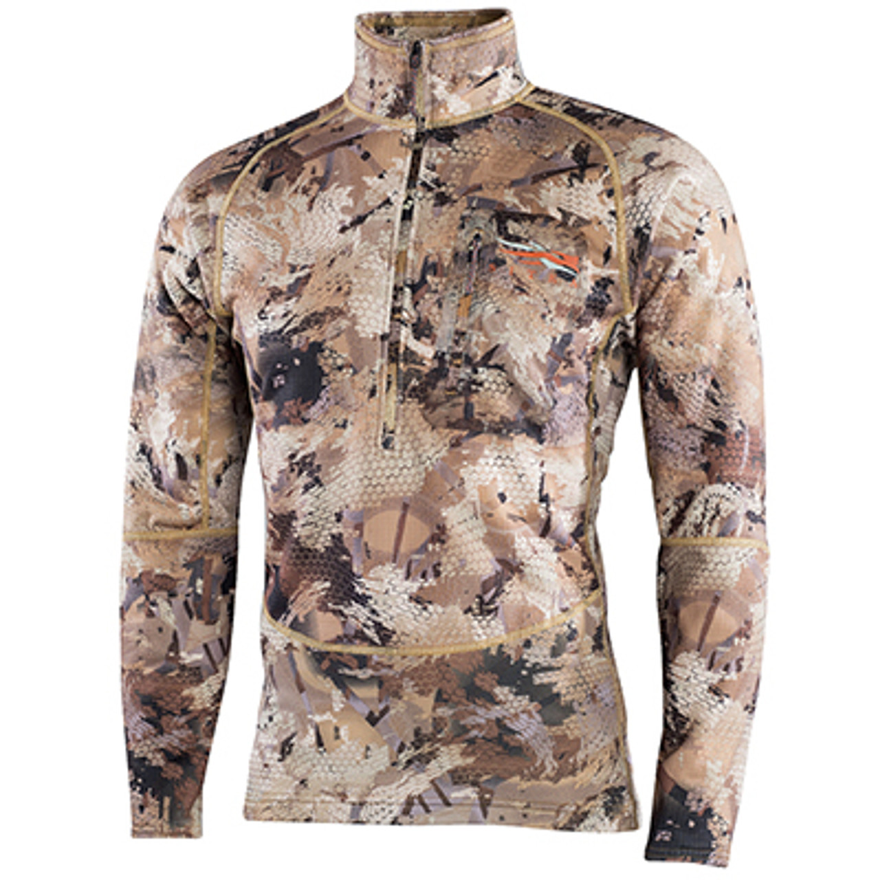Sitka Marsh Grinder Half-Zip Optifade Waterfowl X Large 70024-WL-XL