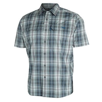 Sitka TTW Globetrotter Shirt SS Shadow Plaid XX Large 80003-SP-XXL