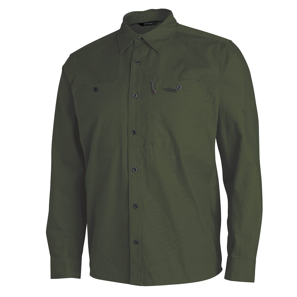 Sitka TTW Harvester Shirt Deep Olive XX Large 80010-DO-XXL