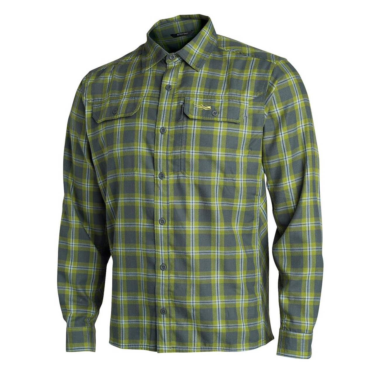 Sitka TTW Frontier Shirt Lichen Plaid XX Large 80011-LZ-XXL