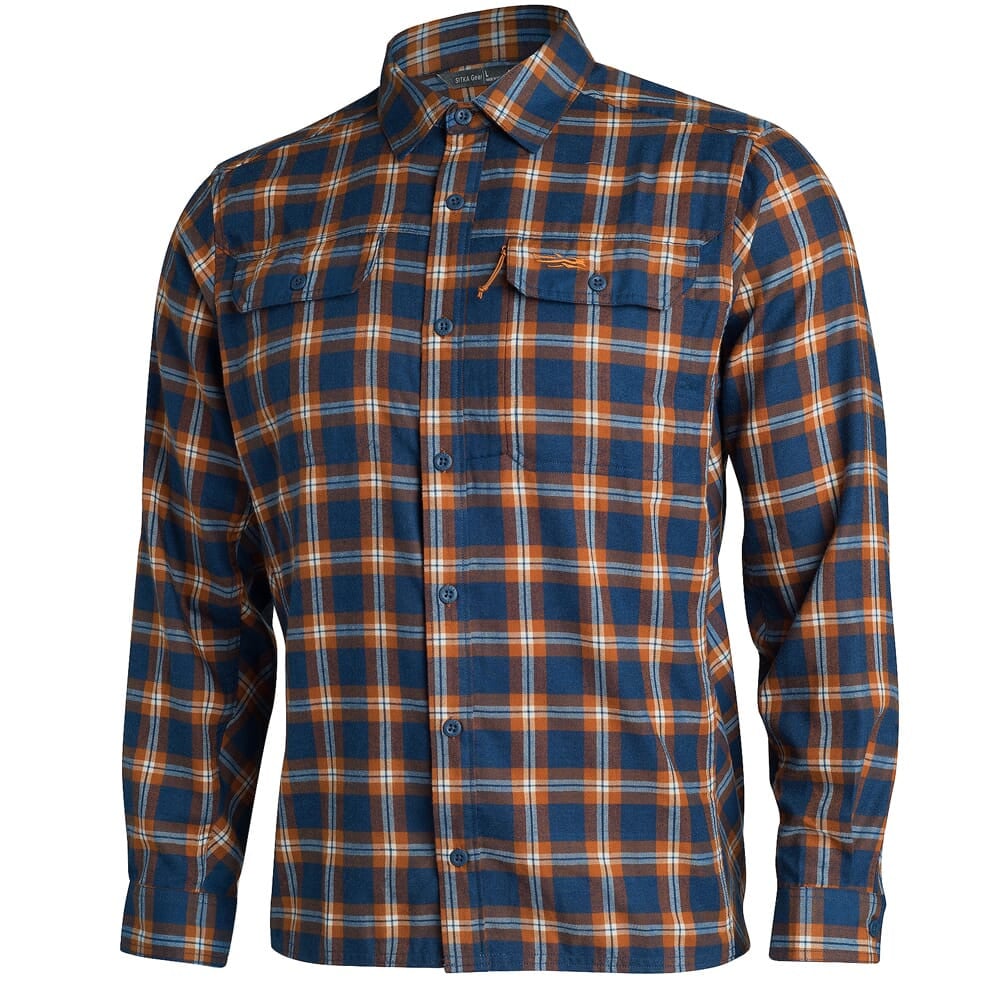 Sitka TTW Frontier Shirt Midnight Plaid X Large 80011-MP-XL