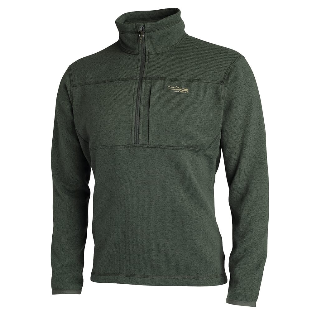 Sitka TTW Fortitude Half-zip Deep Olive X Large 80012-DO-XL