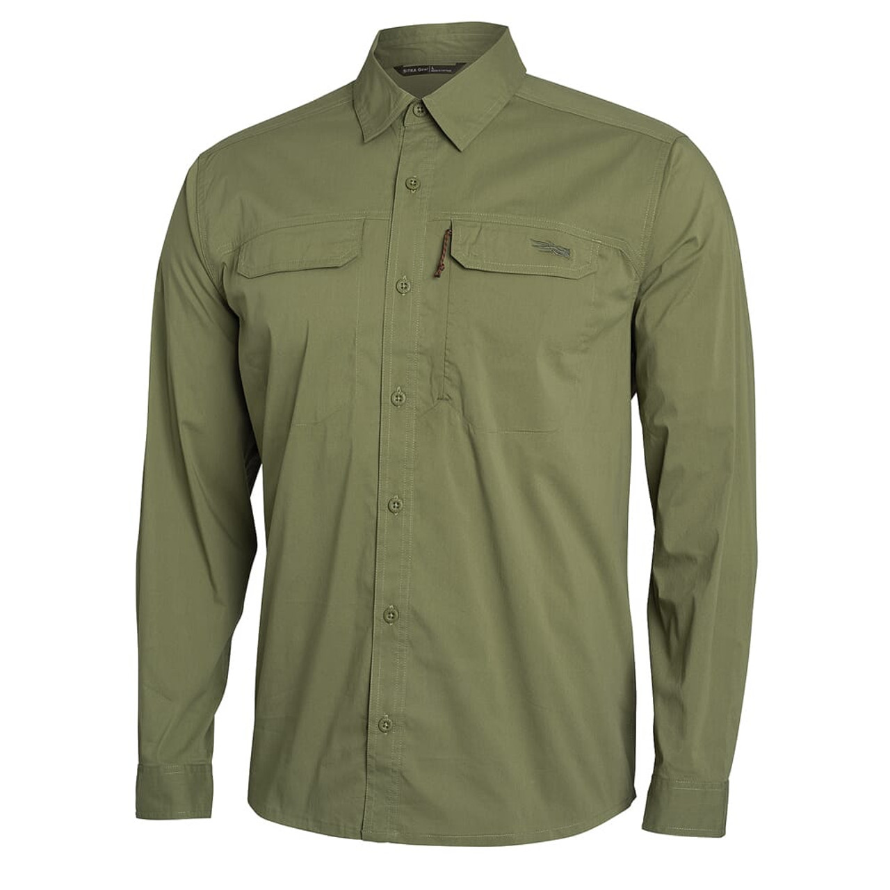Sitka Globetrotter Shirt LS Forest XXX Large 80031-FO-3XL