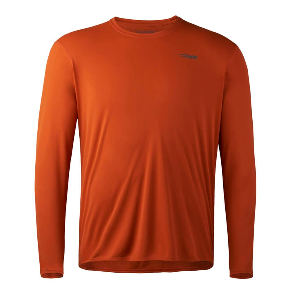 Sitka Basin Work Shirt LS Burnt Orange Medium 80036-BO-M