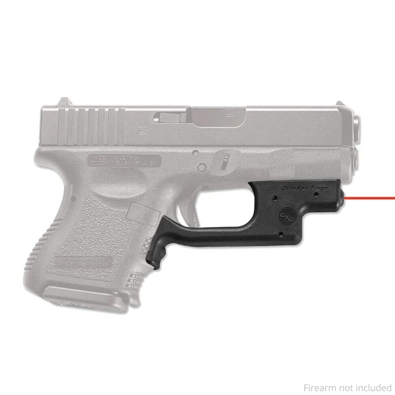Crimson Trace LG-436 Laserguard Glock Gen3/Gen4/Gen5 Compact & Subcompact Red Laser Sight 01-2340-1