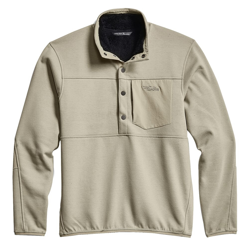 Sitka Gear Front Range Snap Fleece Birch Medium 80051-BIR-M