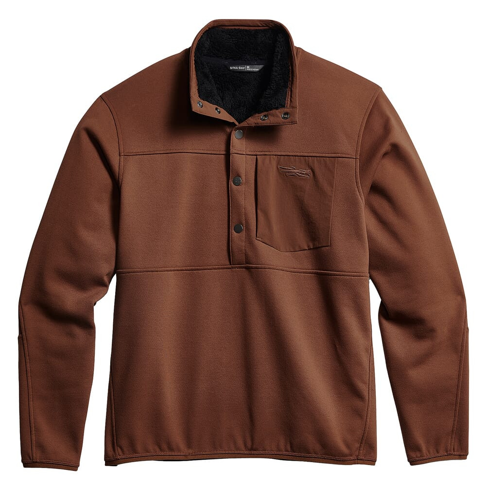 Sitka Gear Front Range Snap Fleece Bison Medium 80051-BIS-M