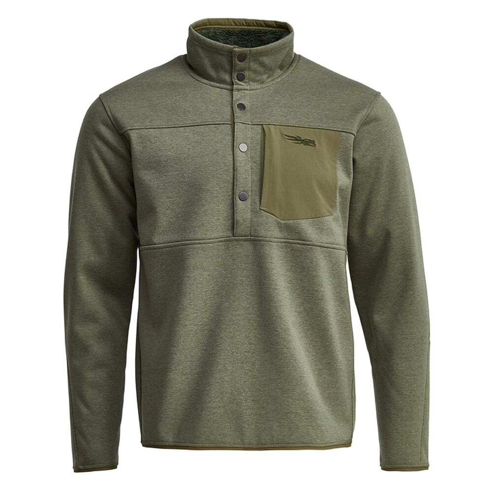 Sitka Gear Front Range Snap Fleece Sagebrush Medium 80051-SR-M