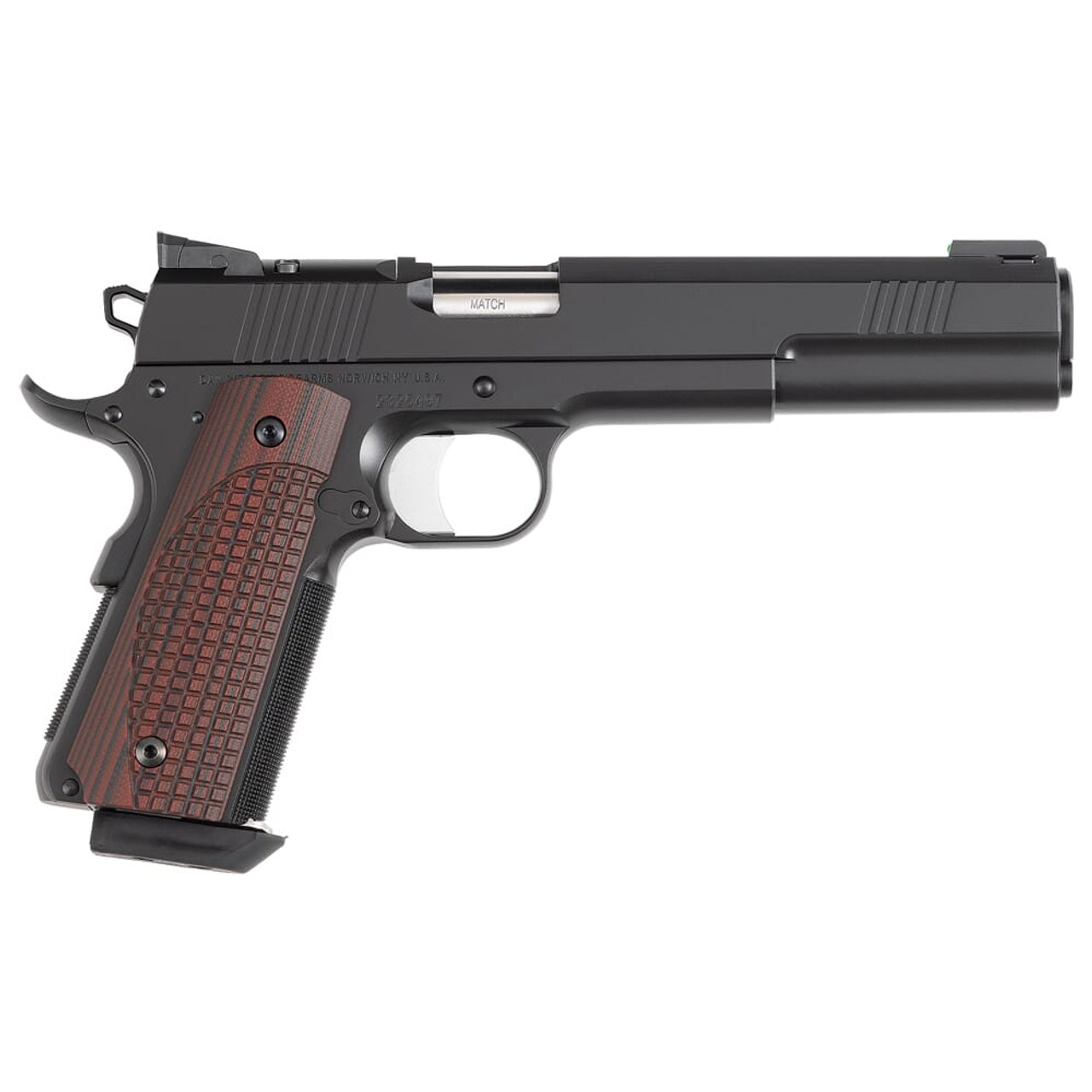 Dan Wesson Bruin 10mm Auto 8rd Optic Ready Pistol w/Front Fiber Optic Tritium Night Sight/ADJ Rear Night Sight & G10 Grips 01793