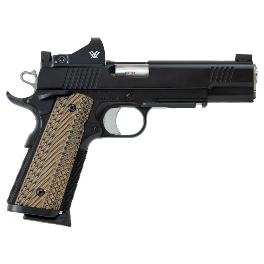 Dan Wesson Specialist .45 ACP 5" Bbl 8rd Optics-Ready Pistol w/Fixed Tritium Night Sights, Light Rail, Magwell, Ambi-Safety & G10 Grips 01799