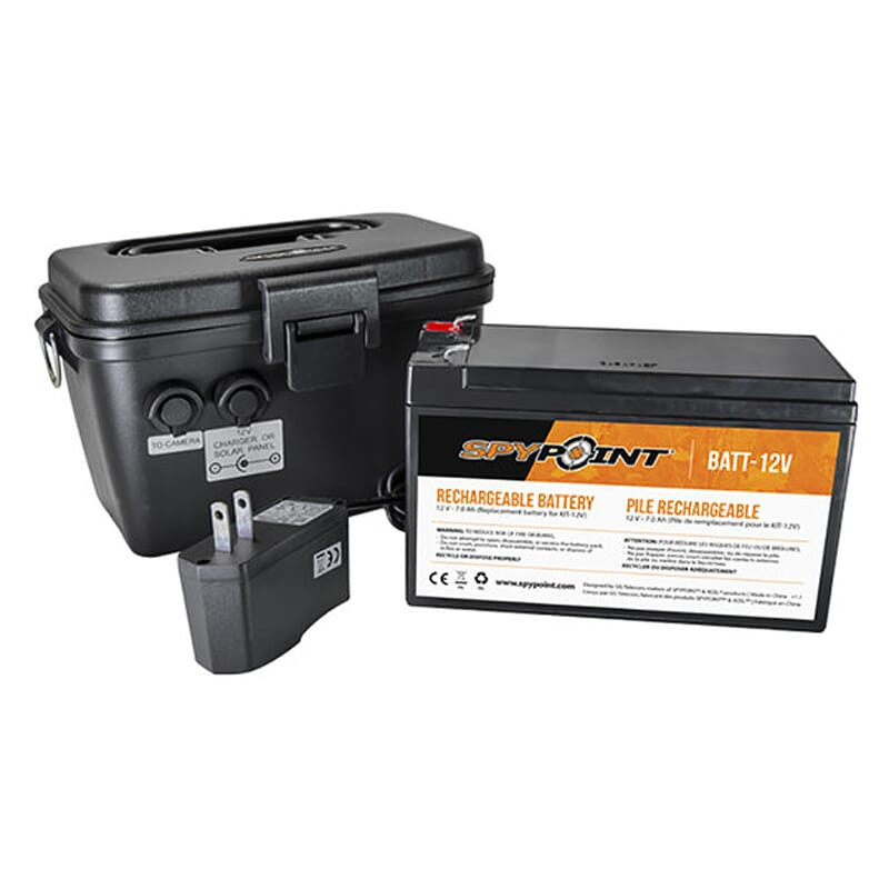 Spypoint 12v Battery, Charger & Housing Kit 05560