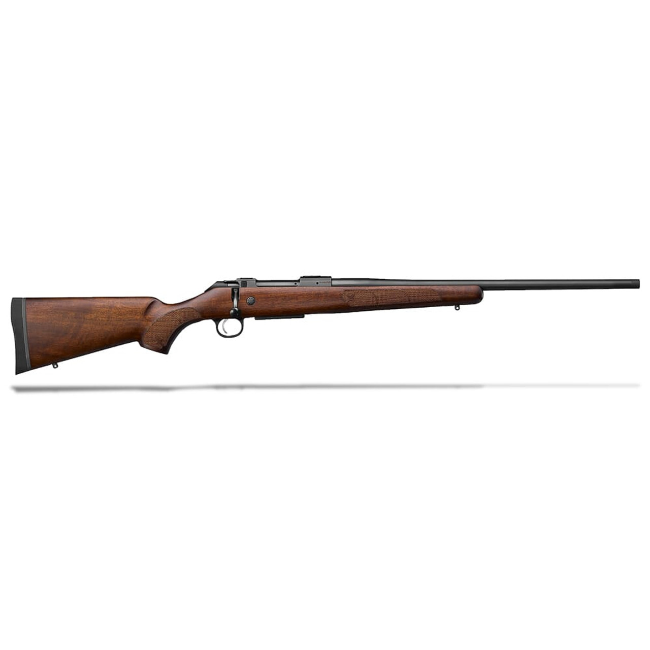 CZ-USA 600 ST2 American 6.5 Creedmoor 20" 9/16x24 Bbl Drilled/Tapped 5rd Walnut Rifle 07713