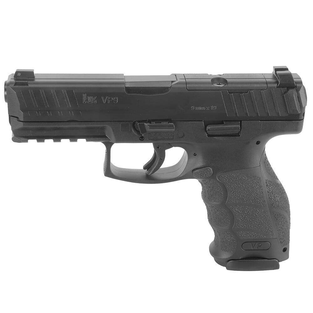 HK VP9-B 9mm 4.09" Bbl Push-Button Mag Release Optics Ready Pistol w/(2) 10rd Mags 81000734