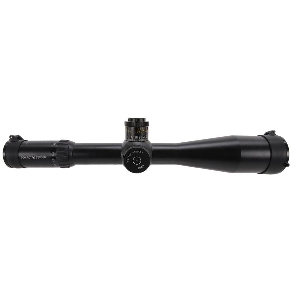 Schmidt Bender 12-50x56 PM II P P3 1/4 MOA ccw DT / ST Black Riflescope 878-911-962-A8-A2