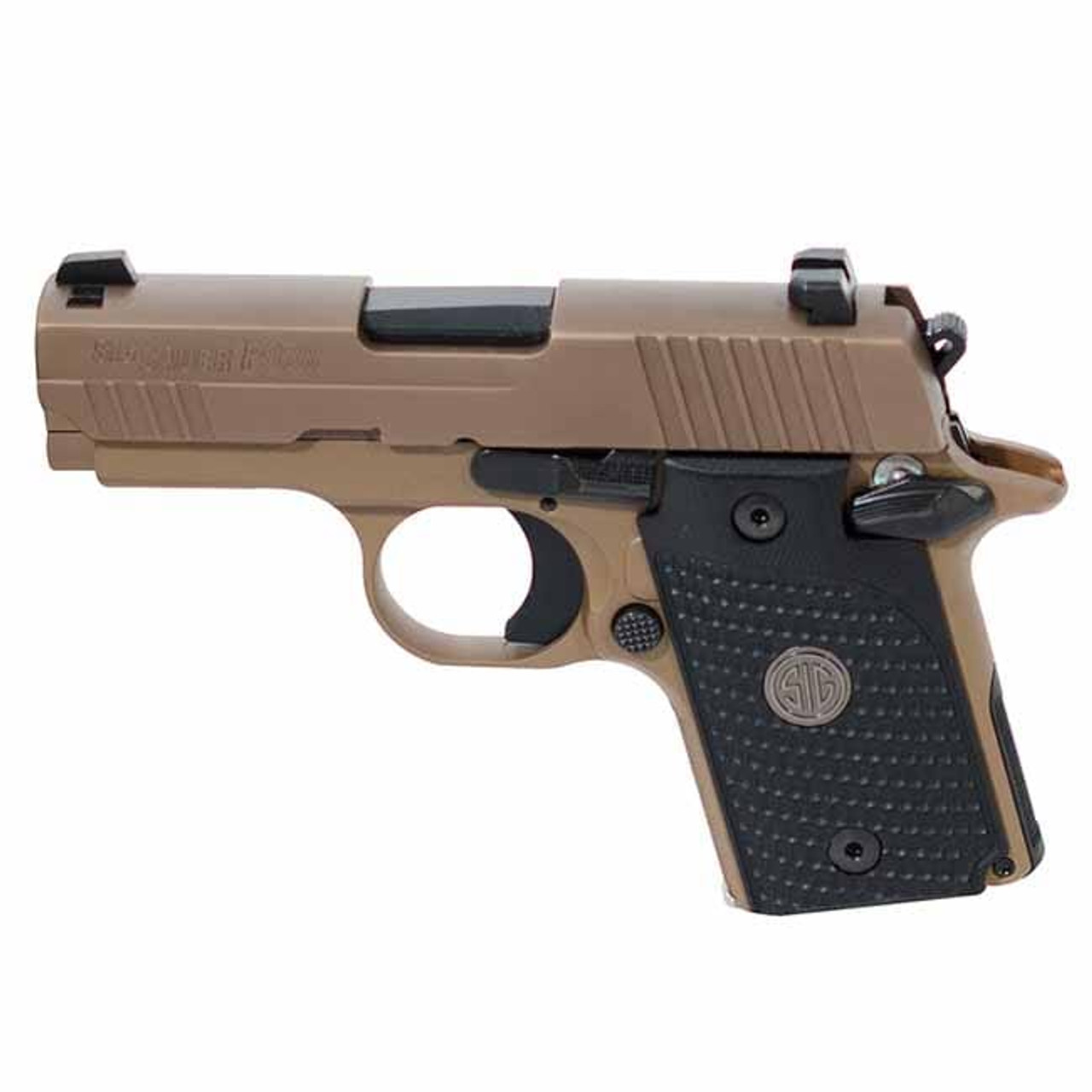Sig Sauer P938 9mm 3" Emperor Scorpion FDE G10 Grip 938-9-ESCPN-AMBI