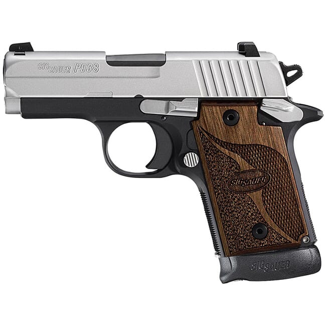 Sig Sauer P938 Blackwood 9mm Pistol 938-9-BG-AMBI | Flat Rate
