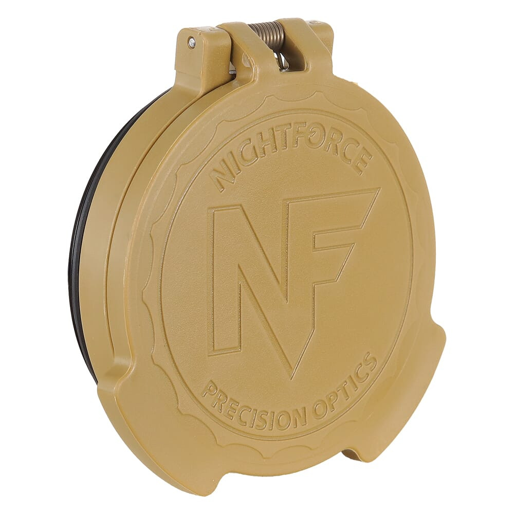 Nightforce Dark Earth Objective Flip-Up Lens Cap 50mm NX8, NXS, SHV A724