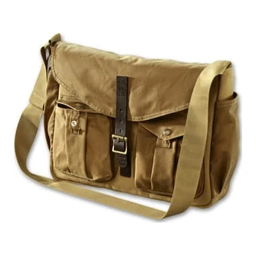 Filson Tan/Orange Game Bag Messenger FIL-70077-BT