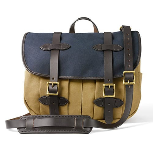 Filson MD Navy/Tan Field Bag FIL-70091-NT