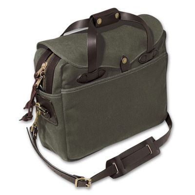 Filson Otter Green Briefcase Computer Bag FIL-70257-OT