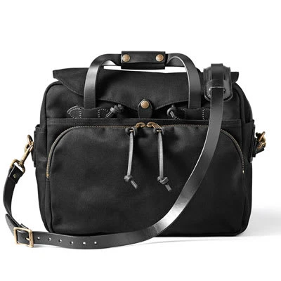 Filson Black Padded Computer Bag FIL-70258-BL