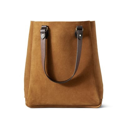Filson Rugged Suede Tote SaddleBrwn  FCO-007958 FIL-70434-SaddleBrwn-