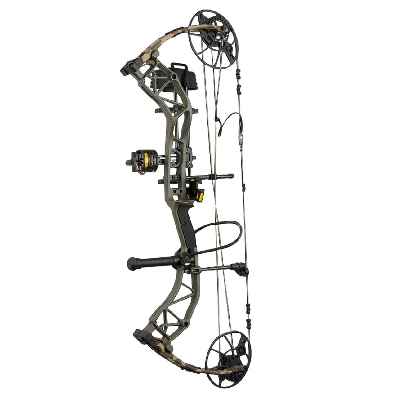 Bear Archery Legend XR RTH RH70 Throwback Green Riser/Fred Bear Camo Limbs Bow AV35A61137R