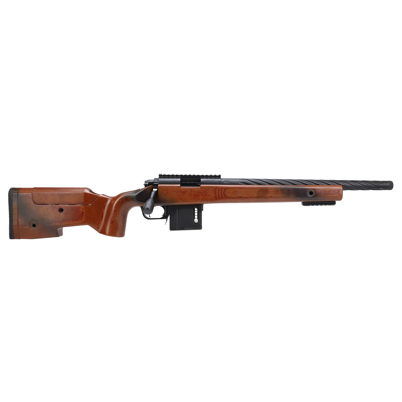 Vudoo Gun Works Gen2 RH 22LR 18" Ace MTU Spiral Flute 1/2-28 20MOA TT Primary Foundation Exodus Light-w/Bag Hook FRI-22LR-G2-MTU18SFT-FECD