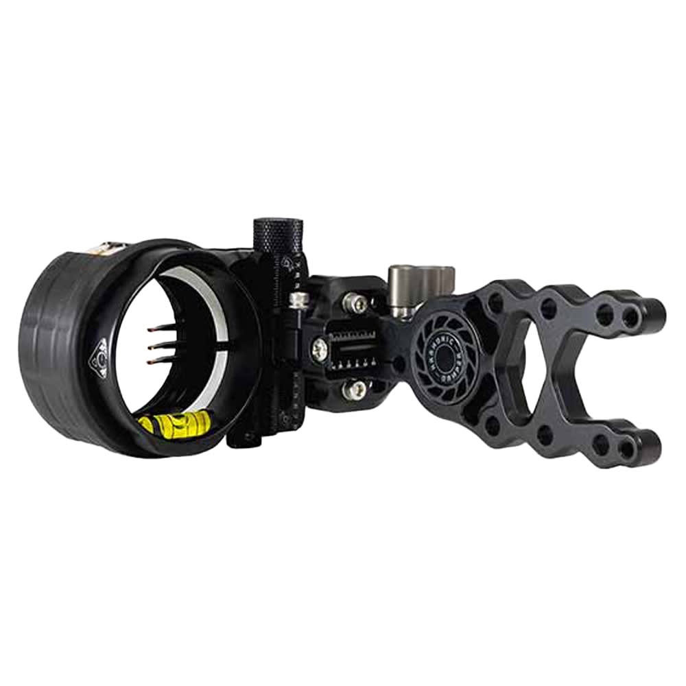 AXCEL Archery Rheo Tech Picatinny Mount 3-Pin .019 Black Bow Sight AXRT-P319-BK