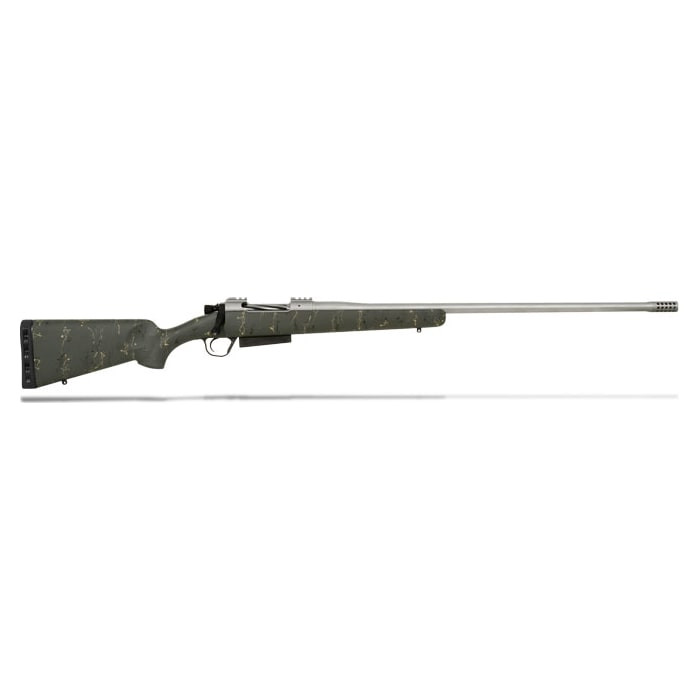 Christensen Arms Classic Steel 338 Lapua Green/Tan Rifle